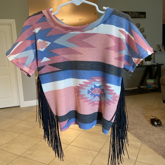 Baby toddler fringe shirt - Picture 2 of 3